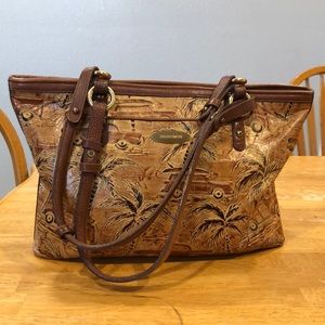 🌴 🌞RARE Brahmin Alden Copa Cabana tote